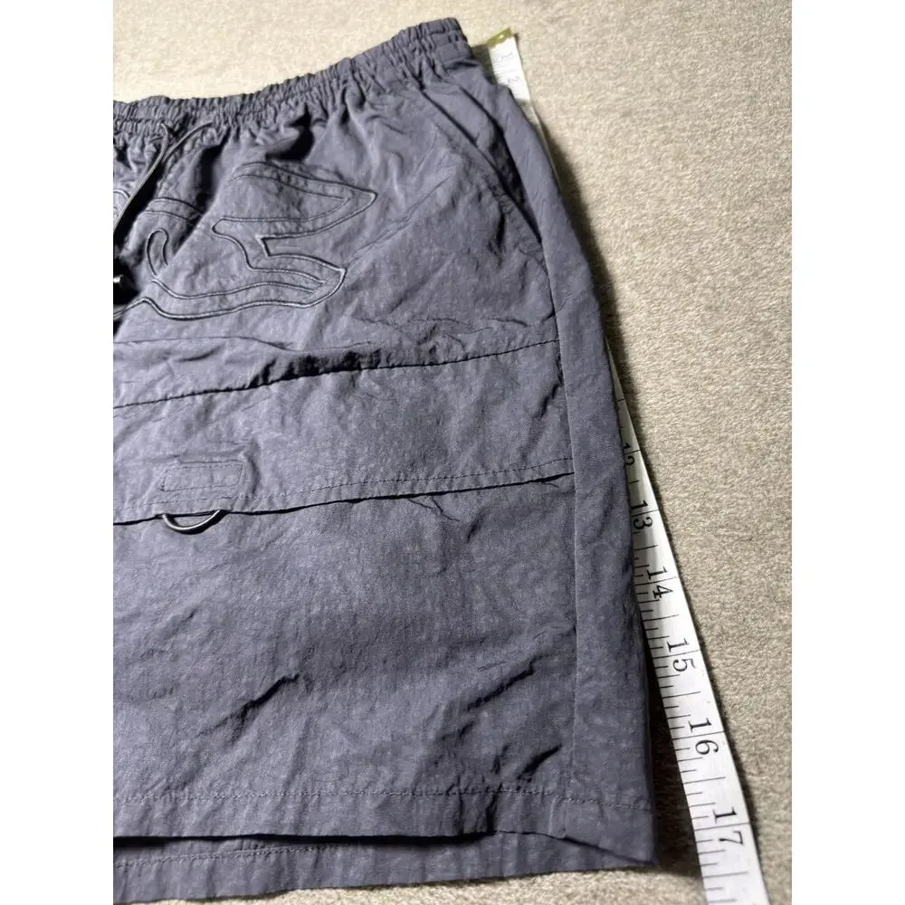 ICECREAM Black Pine Hiker Nylon Cargo Shorts M Running Dog